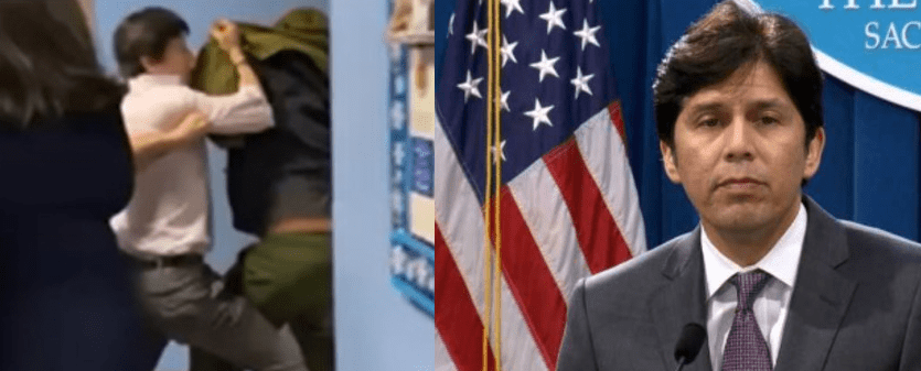 De León Assaults&nbsp;Protestor