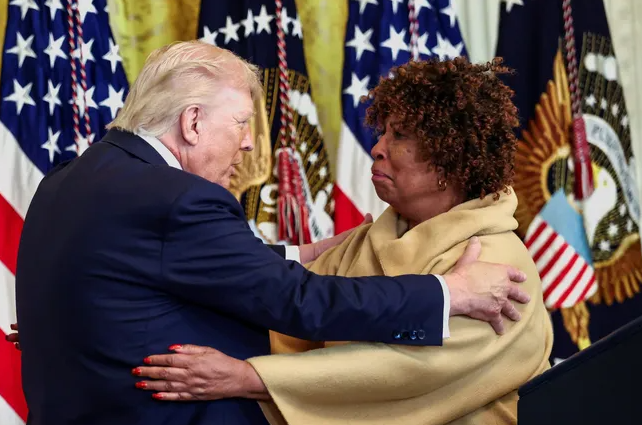 Trump Marks 100th Black History Month at the White House