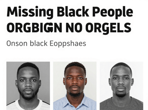 The Silent Epidemic: Missing Black Individuals and the Disturbing Trend of Organless Recoveries