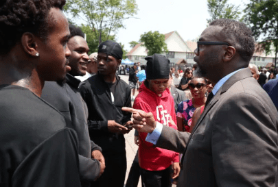 “He’s a Fraud”: Chicago Voters Rip Into&nbsp;Johnson