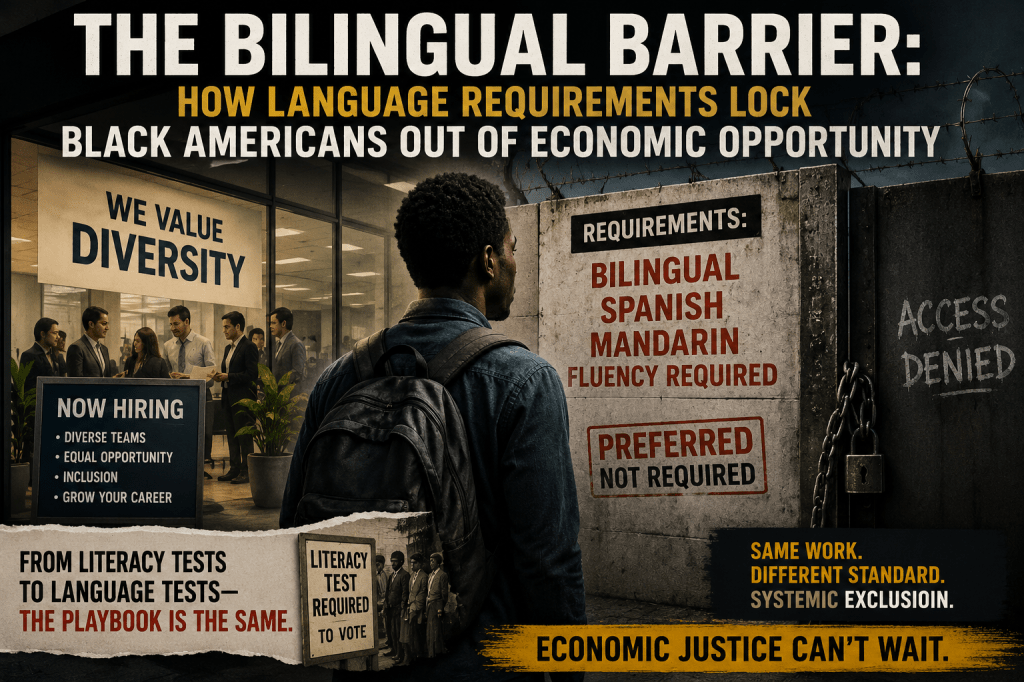 How Bilingual Language Requirements Lock Black Americans Out of Economic&nbsp;Opportunity